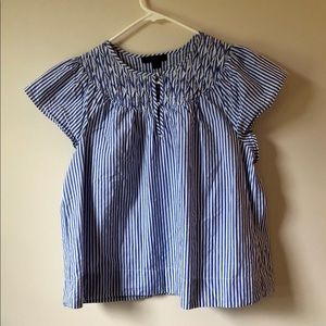EUC Jcrew stripe top size S